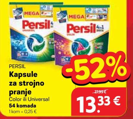 PERSIL Kapsule za strojno pranje