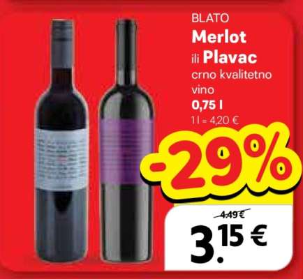 Merlot ili Plavac