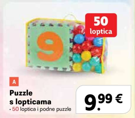 Puzzle s lopticama