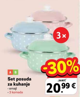Set posuda za kuhanje