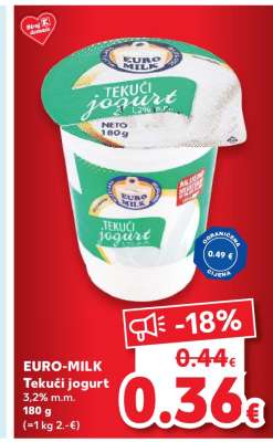 EURO-MILK Tekući jogurt