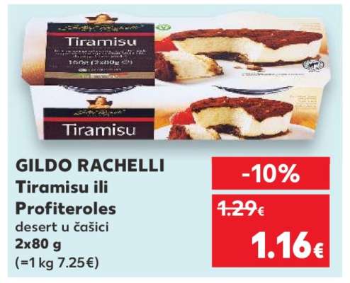GILDO RACHELLI Tiramisu ili Profiteroles