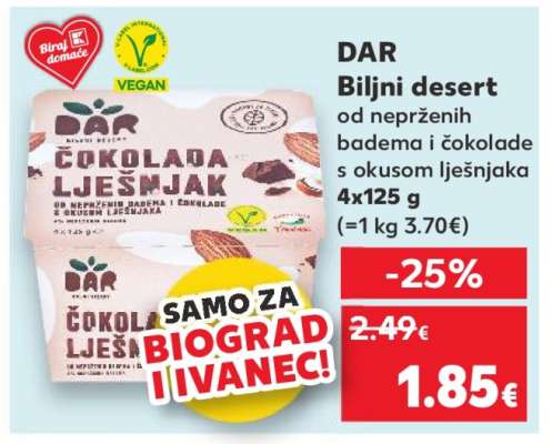 Dar Biljni desert