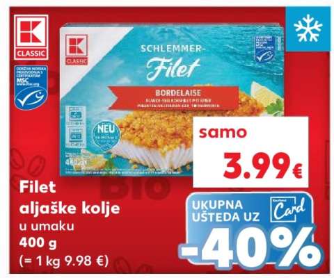 Filet aljaške kolje u umaku