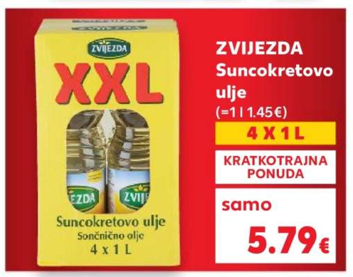 ZVIJEZDA SUNCOKRETOVO ULJE