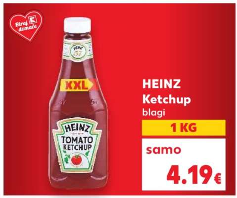 HEINZ Ketchup blagi