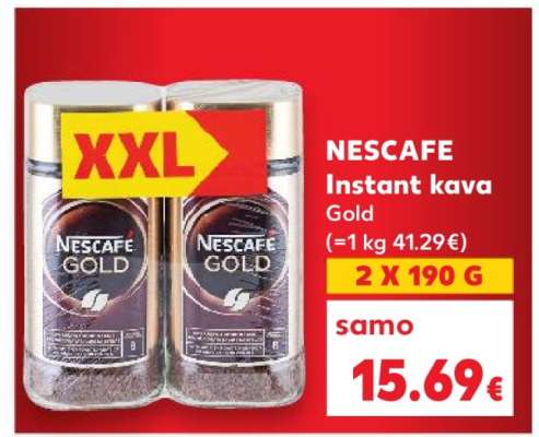 NESCAFE Instant kava Gold