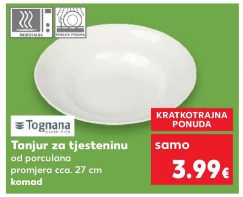 Tanjur za tjesteninu