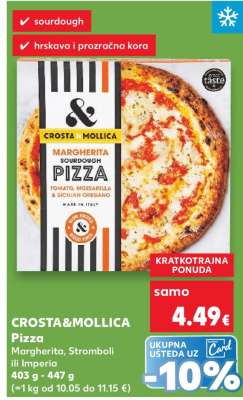 CROSTA & MOLLICA Pizza