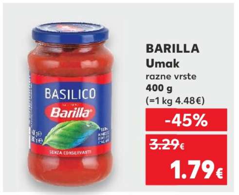 BARILLA Umak
