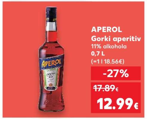 APEROL Gorki aperitiv