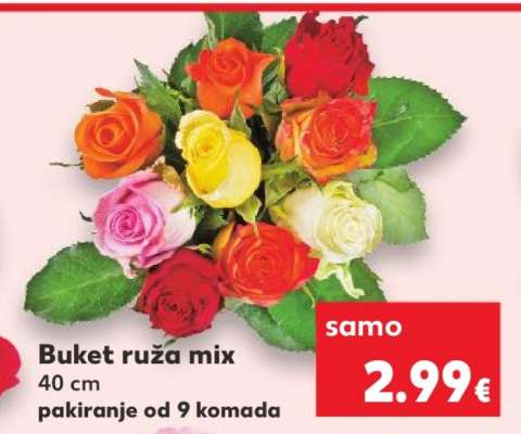 Buket ruža mix
