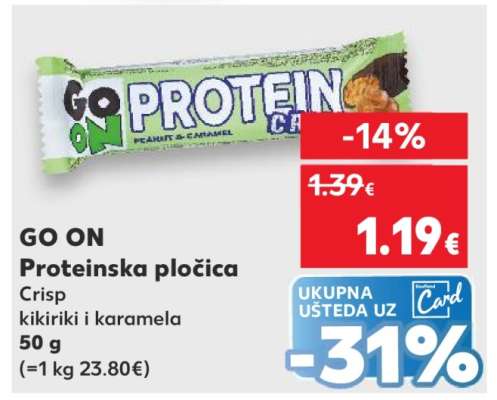 GO ON Proteinska pločica