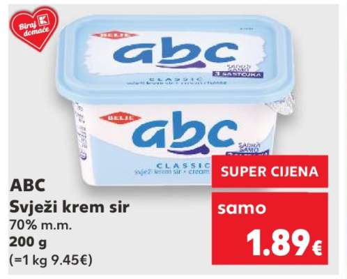ABC Svježi krem sir