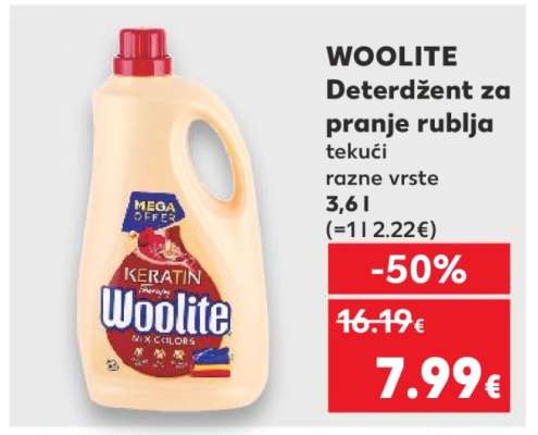 WOOLITE Deterdžent za pranje rublja