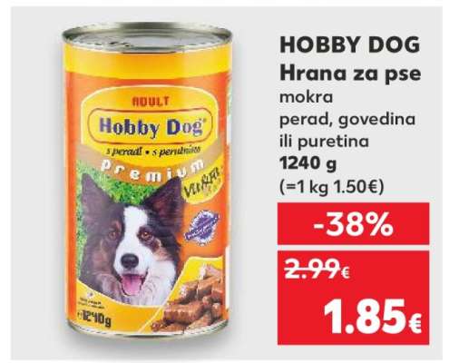 HOBBY DOG Hrana za pse