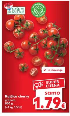 Rajčica cherry grapolo 500 g
