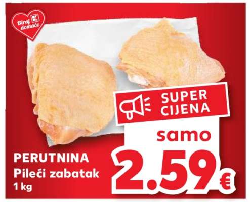 PERUTNINA Pileći zabatak 1 kg
