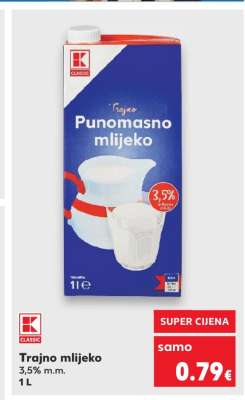 Trajno mlijeko