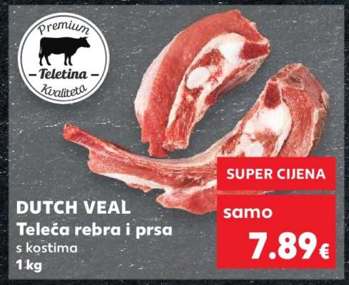 Teleća rebra i prsa