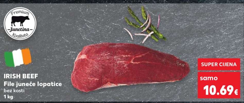 IRISH BEEF File juneće lopatice