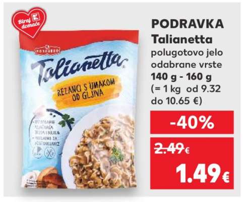 PODRAVKA Talianetta