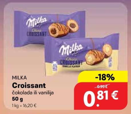 MILKA CROISSANT