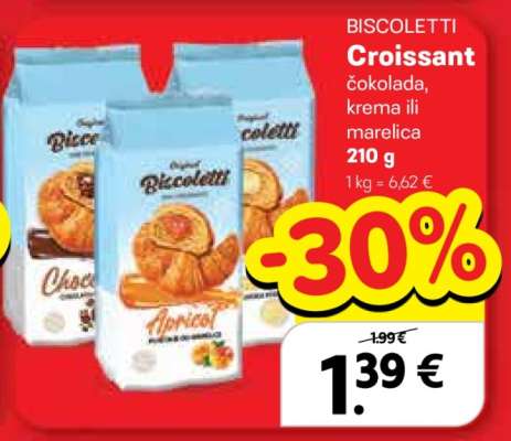 BISCOLETTI Croissant