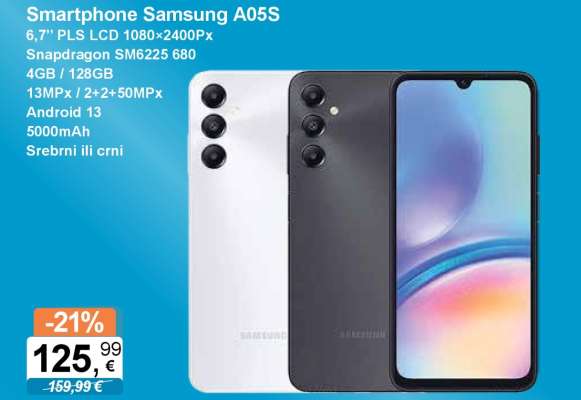 Smartphone Samsung A05S