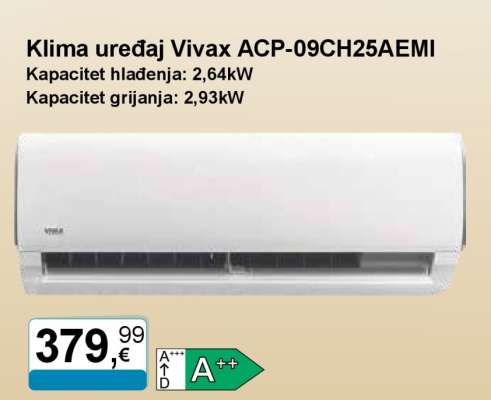 Klima uređaj Vivax ACP-09CH25AEMI