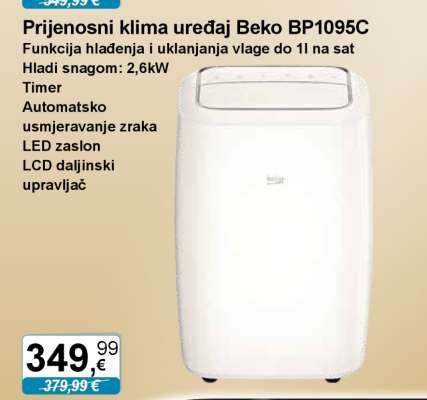 Prijenosni klima uređaj Beko BP1095C