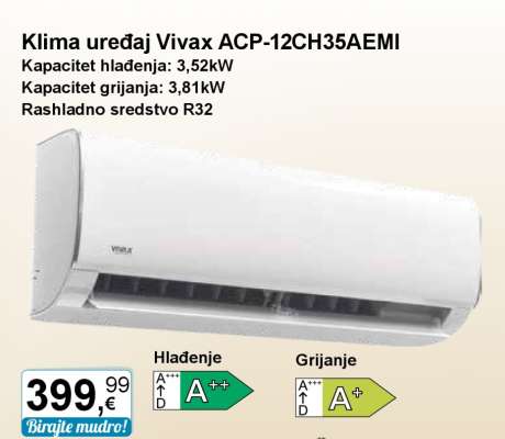 Klima uređaj Vivax ACP-12CH35AEMI