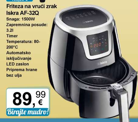 Friteza na vrući zrak Iskra AF-32Q