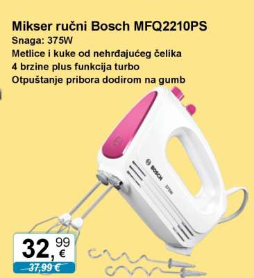 Mikser ručni Bosch MFQ2210PS