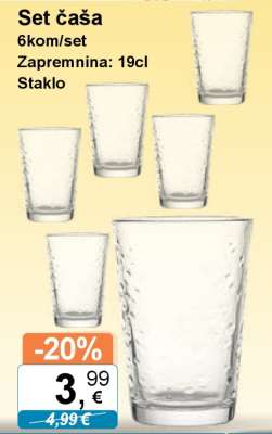 Set čaša