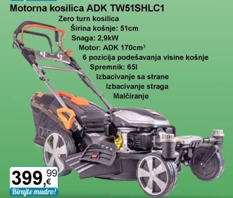 Motorna kosilica ADK TW51SHLC1