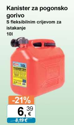 Kanister za pogonsko gorivo