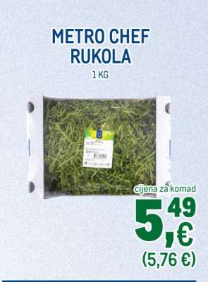 METRO CHEF RUKOLA