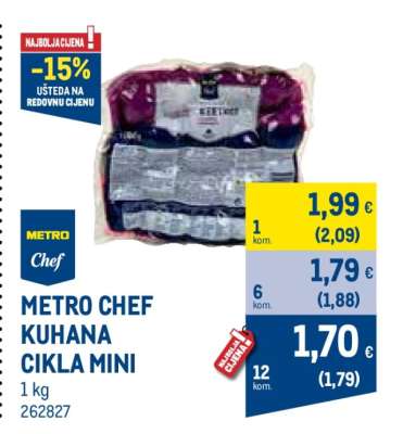 METRO CHEF KUHANA CIKLA MINI