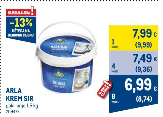 ARLA KREM SIR