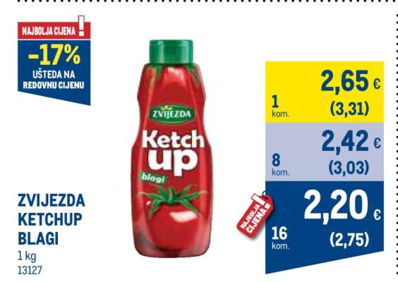 ZVIJEZDA KETCHUP blagi
