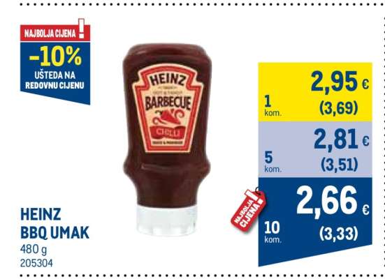 HEINZ BBQ UMAK