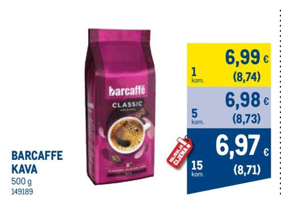 BARCAFFE Kava