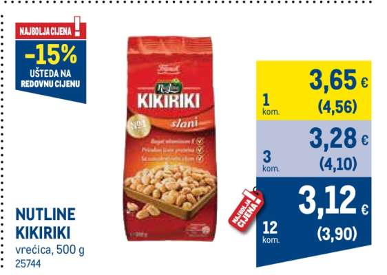 NUTLINE KIKIRIKI