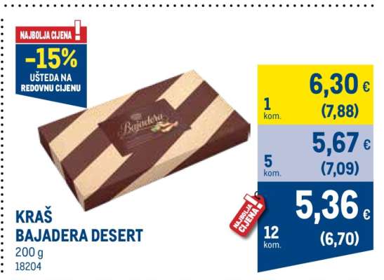 KRAŠ BAJADERA DESERT