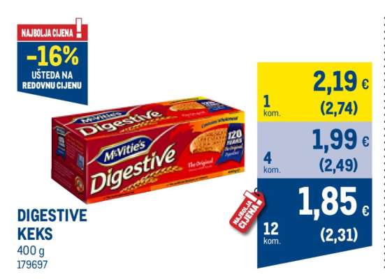 DIGESTIVE KEKS