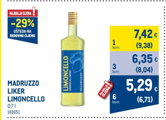MADRUZZO LIKER LIMONCELLO