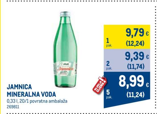 JAMNICA MINERALNA VODA