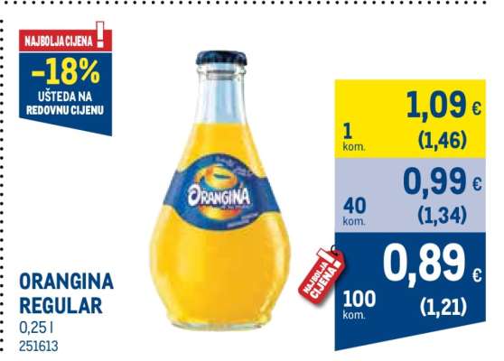 ORANGINA REGULAR