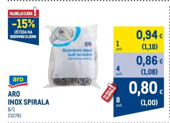 ARO INOX SPIRALA
